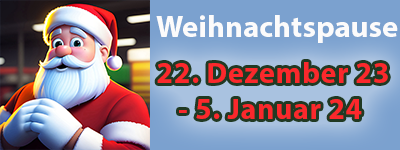 Weihnachtspause bei RollUpDruck24.at