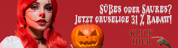 Halloween Aktion RollUp mit Druck -31% günstiger