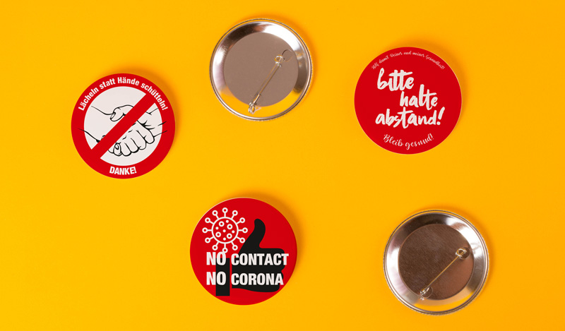 Button Corona Button Corona
