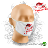 Schutzmasken bedruckt Design Österreich